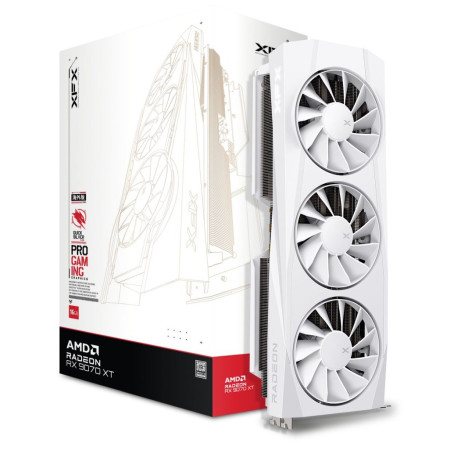 XFX Radeon RX 9070 XT Quicksilver Balta 16GB GDDR6