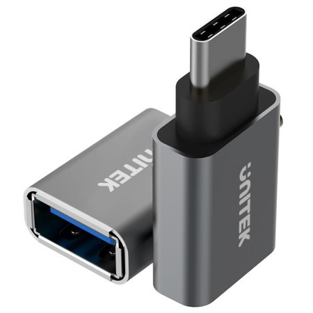 Unitek USB-C adapteris, pilkas