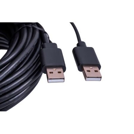 Unitek USB 10.0m prailgintuvas juodas