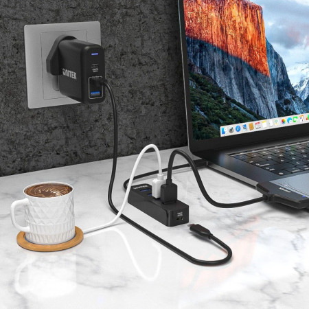 Unitek USB-A hub su 4 USB 3.0 prievadais