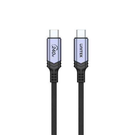 Unitek USB-C įkrovimo kabelis PD 240 W 2 m