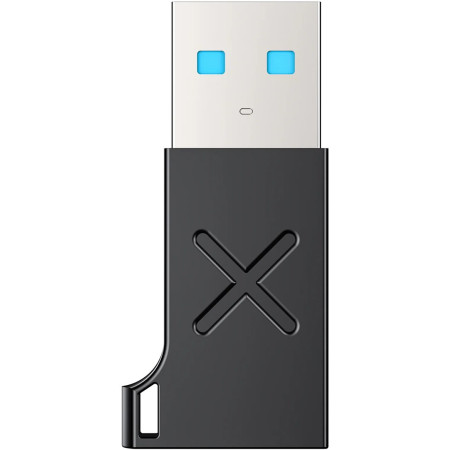 Unitek USB-A į USB-C adapteris 10Gbps, juodas