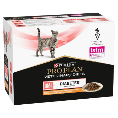 PURINA PRO PLAN VET FELINE DM Vištiena 850g