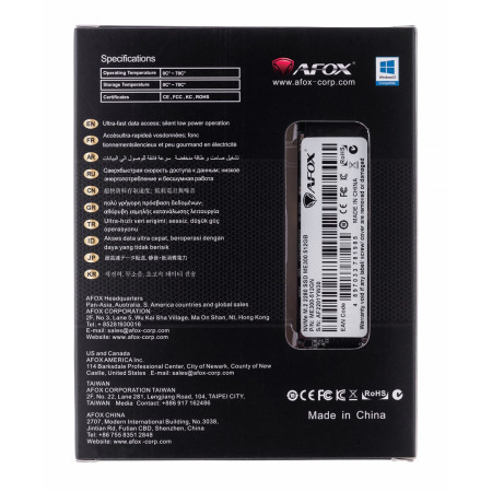 AFOX SSD M.2 512GB