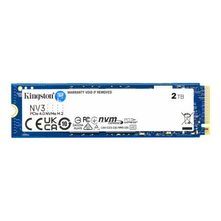 Kingston NV3 2TB M.2 PCIe NVMe 3D NAND SSD