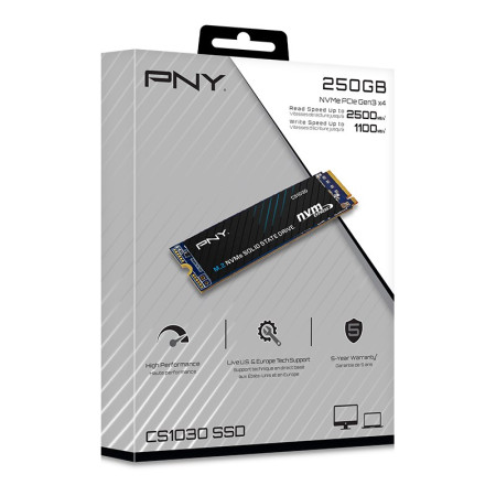 PNY XLR8 CS1030 M.2 PCIe NVMe 250GB