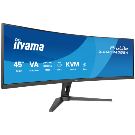iiyama G-MASTER 45" LCD išlenktas UWQHD kompiuterio monitorius