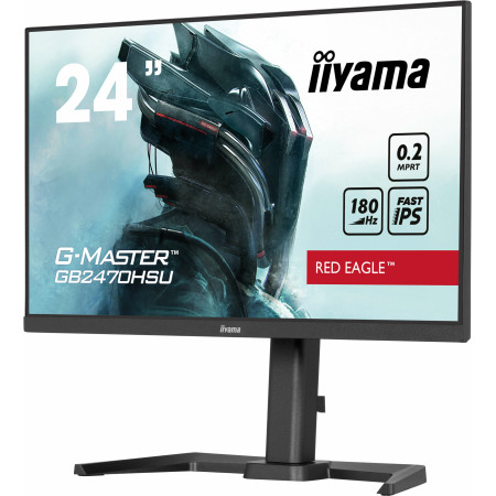 iiyama G-MASTER GB2470HSU-B6 kompiuterio monitorius 60,5 cm (23.8") 1920 x 1080 pikseliai Full HD LCD Juoda
