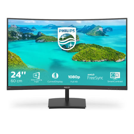 Philips 241E1SCA - 75Hz | Full HD | 23,6'' | VA | 4ms