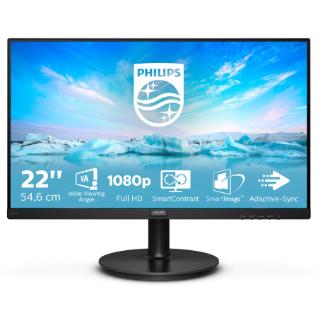 Philips 221V8A - 75Hz | Full HD | 21,5'' | VA | 4ms