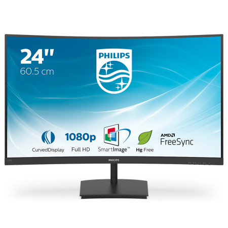 Philips 241E1SC - 23,6 colių Full HD monitorius