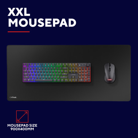 TRUST GXT 759 XXL Pelės kilimėlis juodas