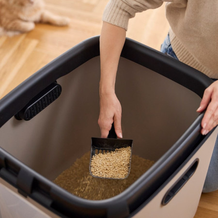 Rotho ruda XL dydžio katės dėžė