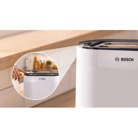 Bosch skrudintuvas 2 griežinėliams 950 W baltas
