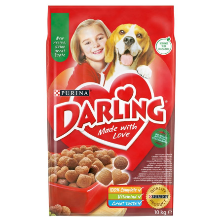 Purina Darling jautiena ir vištiena šunims 10kg