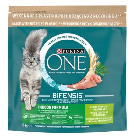 Purina ONE STERILCAT Su Lašiša ir Kvietiais 1,5kg