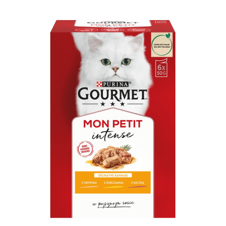 Purina Gourmet Mon Petit Mix Drobiowy 6 x 50 g