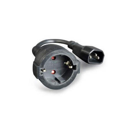 Maitinimo adapteris C14 0.15m GEMBIRD