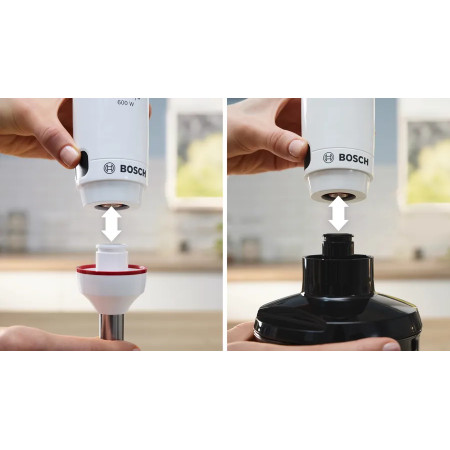 Bosch Serie 4 MSM4W221 Panardinamasis maišytuvas 0,6 L 600 W Balta