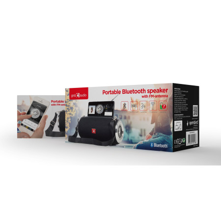 Gembird SPK-BT-17 Nešiojamas Bluetooth garsiakalbis