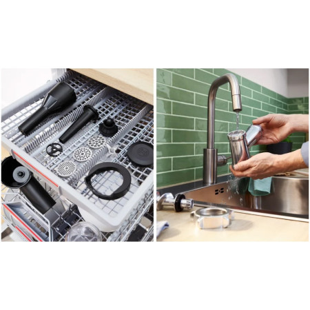 Bosch Serie 4 MFWS440B Mėsmalė 1900 W Juoda, Sidabras