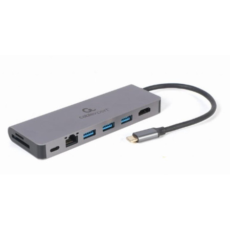 Gembird I/O ADAPTER USB-C į HDMI/USB3/5IN1