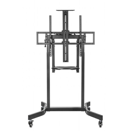 TV Stovas Grindinis 55-100" Aukščio Reguliavimas Juodas Gembird
