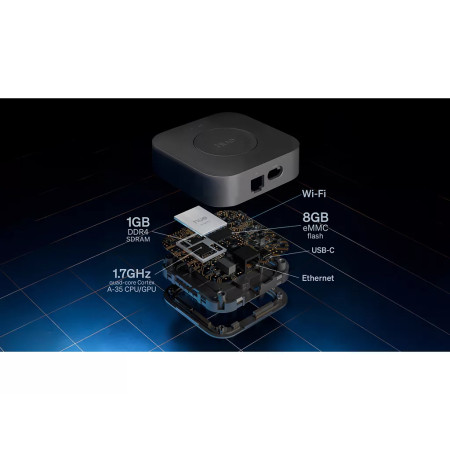 Philips Hue Bridge Pro + 3 x GU10 + Dimerio jungiklis