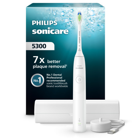 Philips Sonicare 5300 HX7108/02 baltas