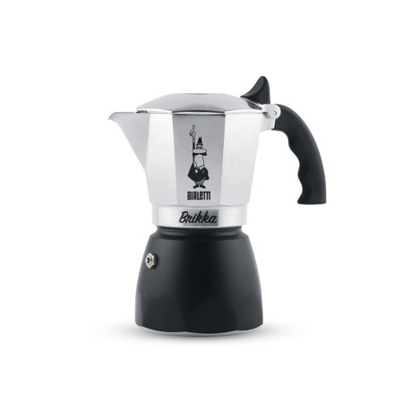 Bialetti Brikka New 2TZ (100 ml) 2023 sidabrinis-juodas