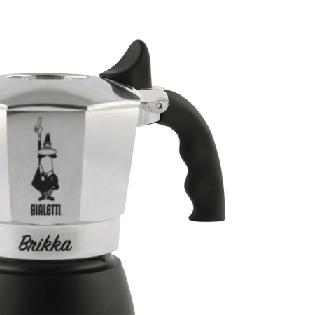 Bialetti Brikka New 4TZ (180 ml) 2023 sidabrinis-juodas