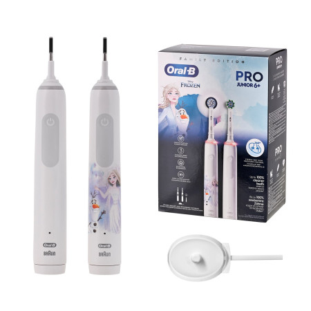 Oral-B Pro 3 3000 White + Oral-B Junior Frozen 6+ rinkinys
