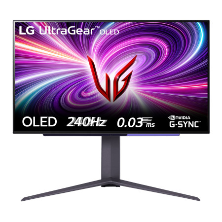 LG 27GS95QE-B kompiuterio monitorius 67,3 cm (26.5") Quad HD OLED