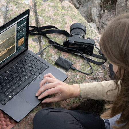 Samsung MU-PG1T0B 1 TB C tipo USB 3.2 Gen 2 juoda