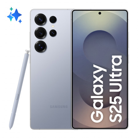 Samsung Galaxy S25 Ultra 6.9" Dviguba SIM, 12 GB RAM, 1 TB, Mėlyna/Sidabrinė