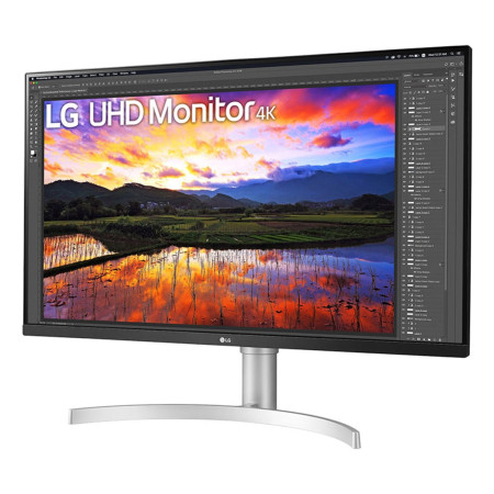 LG 32UN650K-W 32" 4K Ultra HD kompiuterio monitorius