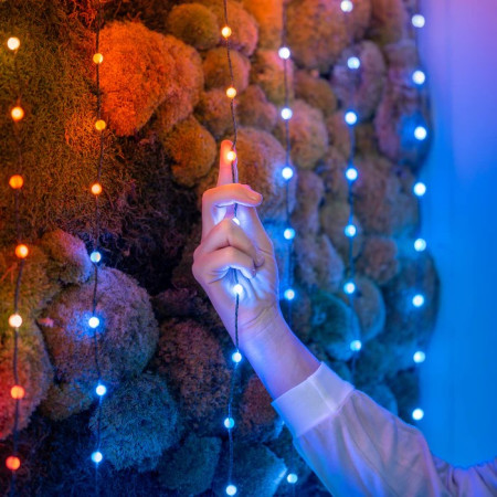 Twinkly Candies Pearls LED šviesos girlianda TWKP100RGB-TWS