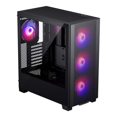 Phanteks XT Pro Ultra Stikliniai Langai, D-RGB - juoda