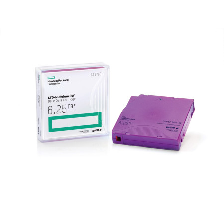 HPE LTO-6 Ultrium 6.25TB duomenų kasetė