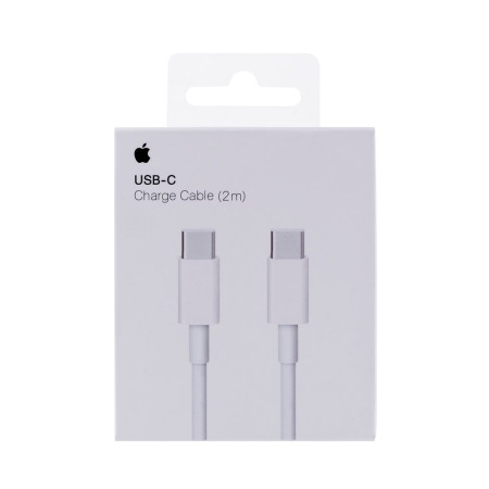Apple USB-C - USB-C kabelis (2.0m, baltas)