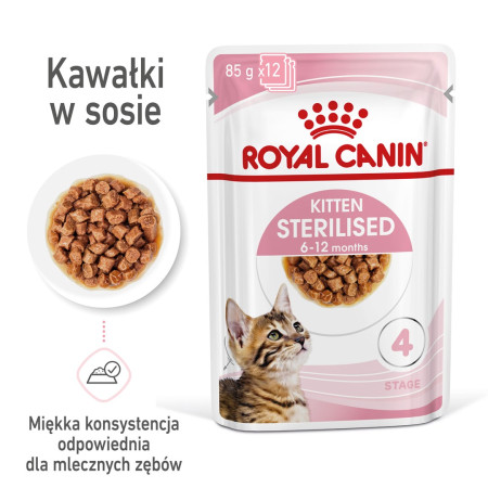 ROYAL CANIN FHN Kitten Sterilised - 12x85g