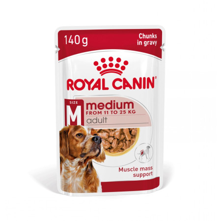 Royal Canin SHN Medium Adult - šlapia maistas suaugusiems šunims - 10x140g