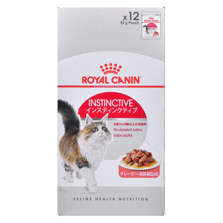 ROYAL CANIN FHN Instinctive - suaugusių kačių drėgna mėsa - 12x85g