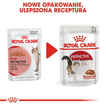 ROYAL CANIN FHN Instinctive - suaugusių kačių drėgna mėsa - 12x85g