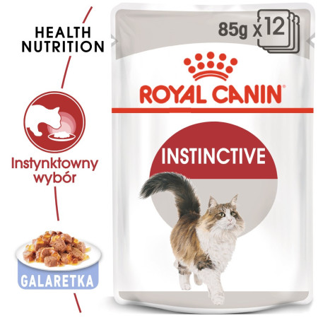 ROYAL CANIN FHN Instinctive - drėgna mėsa suaugusiems katėms - 12x85g
