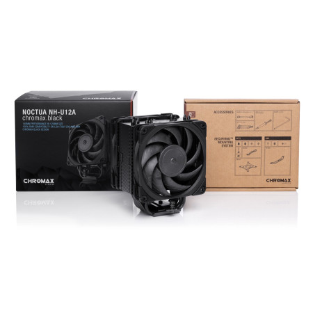 Noctua NH-U12A Chromax Black aušintuvas CPU – 120mm