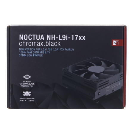 Noctua NH-L9i-17xx Chromax Black aušinimo sistema