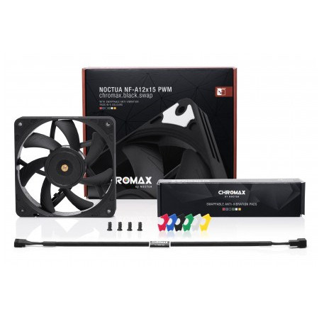 Noctua NF-A12x15 PWM Chromax.black.swap