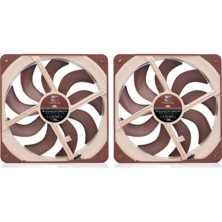 Noctua NF-A14x25 G2 PWM Sx2 PP Aušinimo Ventiliatorius