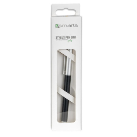4smarts Stylus Pen 2in1 juodas
